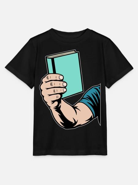 Buch lesen - Stanley/Stella Kinder T-Shirt MINI CREATOR  - Schwarz