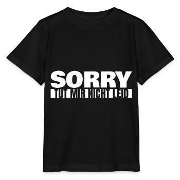 Übergewicht klingt immer so negativ - Stanley/Stella Kinder T-Shirt MINI CREATOR  - Schwarz - Vorne - Mikhail (115cm)