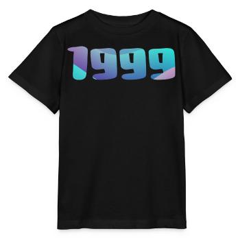Geburtstagsgeschenk 1999 Jahrgang 1999 Retro 1999 - Stanley/Stella Kinder T-Shirt MINI CREATOR  - Schwarz - Vorne - Mikhail (115cm)