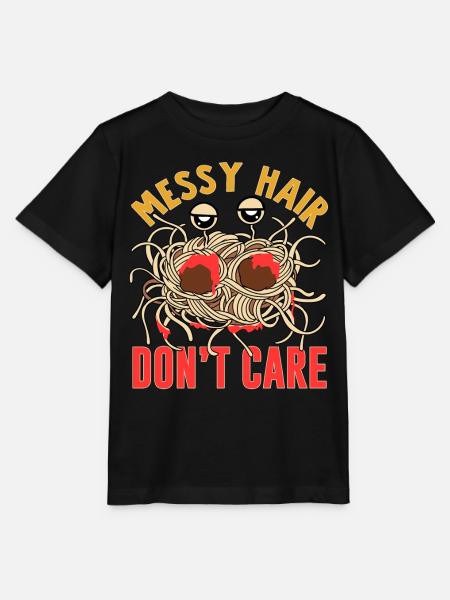 Fliegendes Spaghettimonster FSM - Stanley/Stella Kinder T-Shirt MINI CREATOR - Schwarz