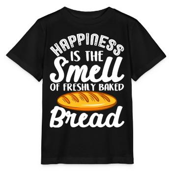 Bread Baking Bread Maker - Stanley/Stella MINI CREATOR Kids’ T-Shirt - black - Front - Mikhail (115cm)