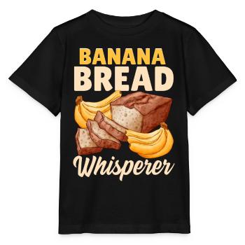 Bread Baking Bread Maker - Stanley/Stella MINI CREATOR Kids’ T-Shirt - black - Front - Mikhail (115cm)