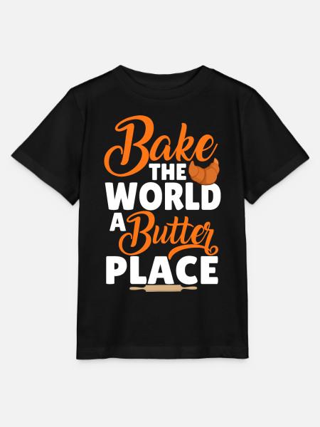 Brotbacken Brotbackautomat - Stanley/Stella Kinder T-Shirt MINI CREATOR - Schwarz