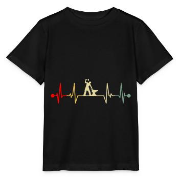 Farrier Hoof Groomer Horsesmith Heartbeat - Stanley/Stella MINI CREATOR Kids’ T-Shirt - black - Front - Mikhail (115cm)