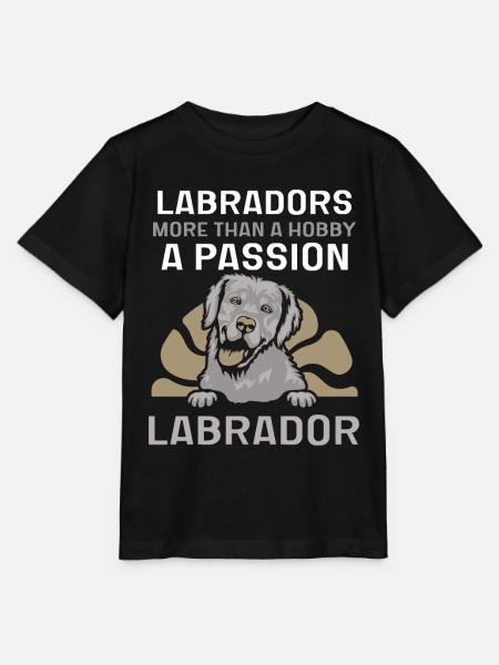 Labrador - Stanley/Stella Kinder T-Shirt MINI CREATOR - Schwarz