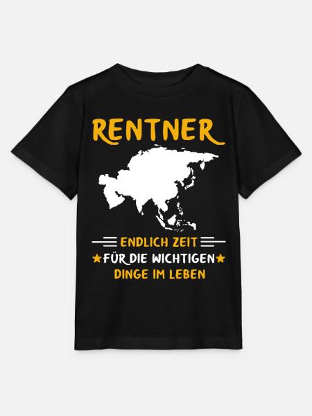 Rentner Rente Rentenbeginn Asien - Stanley/Stella Kinder T-Shirt MINI CREATOR - Schwarz