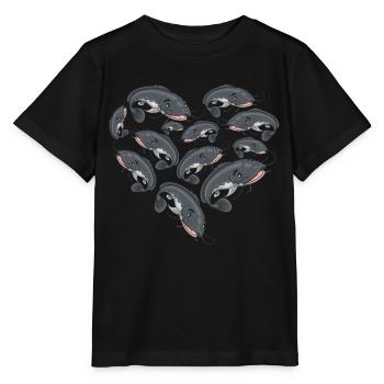 Herz Wels - Stanley/Stella Kinder T-Shirt MINI CREATOR  - Schwarz - Vorne - Mikhail (115cm)