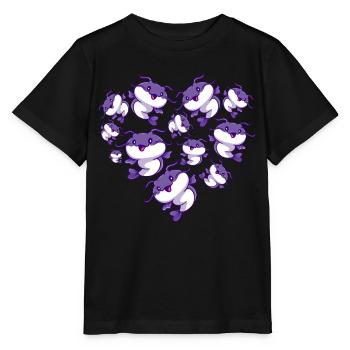 Herz Wels - Stanley/Stella Kinder T-Shirt MINI CREATOR  - Schwarz - Vorne - Mikhail (115cm)
