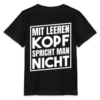 Negativ getest auf Gedult - Stanley/Stella Kinder T-Shirt MINI CREATOR  - Schwarz - Vorne - Mikhail (115cm)