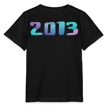 Geburtstagsgeschenk 2013 Jahrgang 2013 Retro 2013 - Stanley/Stella Kinder T-Shirt MINI CREATOR  - Schwarz - Vorne - Mikhail (115cm)