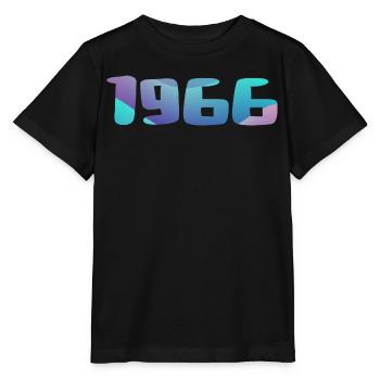 1966 Geburtstagsgeschenk Vintage 1966 Retro 1966 - Stanley/Stella Kinder T-Shirt MINI CREATOR  - Schwarz - Vorne - Mikhail (115cm)