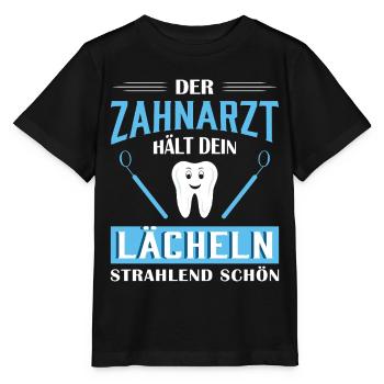 Zahnarzt Zahnhygieniker Zahnarztpraxis stomatologe - Stanley/Stella Kinder T-Shirt MINI CREATOR  - Schwarz - Vorne - Mikhail (115cm)