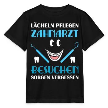 Zahnarzt Zahnhygieniker Zahnarztpraxis stomatologe - Stanley/Stella Kinder T-Shirt MINI CREATOR  - Schwarz - Vorne - Mikhail (115cm)