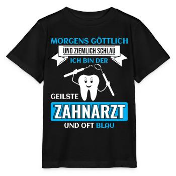 Zahnarzt Zahnhygieniker Zahnarztpraxis stomatologe - Stanley/Stella Kinder T-Shirt MINI CREATOR  - Schwarz - Vorne - Mikhail (115cm)