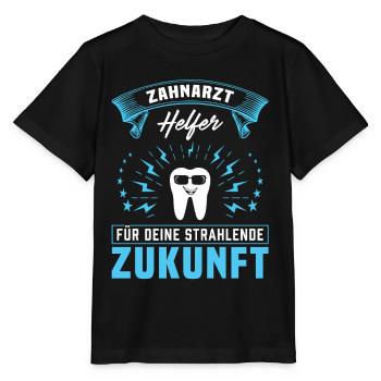 Zahnarzt Zahnhygieniker Zahnarztpraxis stomatologe - Stanley/Stella Kinder T-Shirt MINI CREATOR  - Schwarz - Vorne - Mikhail (115cm)
