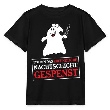 Krankenschwester Krankenpfleger - Stanley/Stella Kinder T-Shirt MINI CREATOR  - Schwarz - Vorne - Mikhail (115cm)