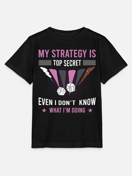 Backgammon Spiel - Stanley/Stella Kinder T-Shirt MINI CREATOR - Schwarz