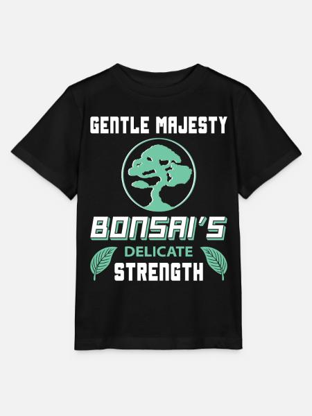 Bonsai Tree - Stanley/Stella Kinder T-Shirt MINI CREATOR - Schwarz
