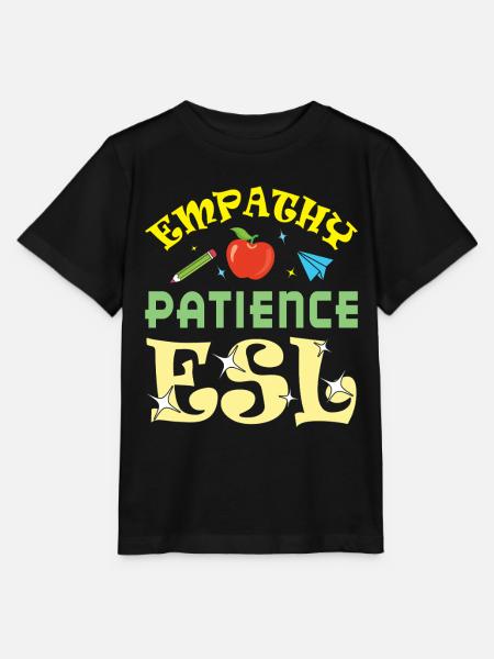 ESL-Lehrer ESL Unterricht - Stanley/Stella Kinder T-Shirt MINI CREATOR  - Schwarz