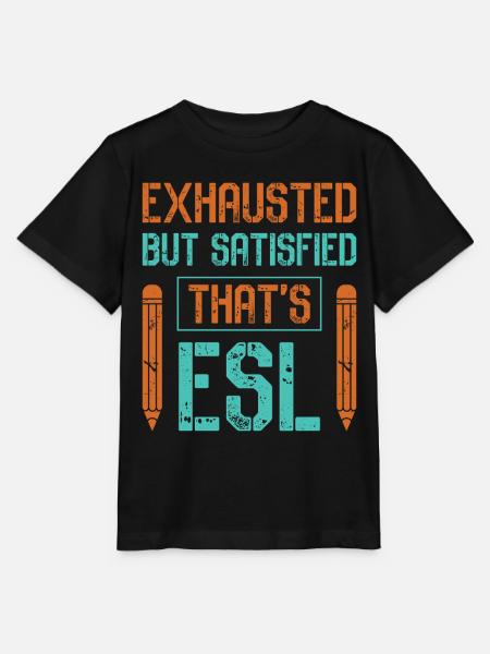 ESL-Lehrer ESL Unterricht - Stanley/Stella Kinder T-Shirt MINI CREATOR - Schwarz