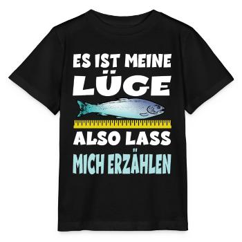 Es Ist Meine Lüge Also Lass Mich Erzählen für - Stanley/Stella Kinder T-Shirt MINI CREATOR  - Schwarz - Vorne - Mikhail (115cm)