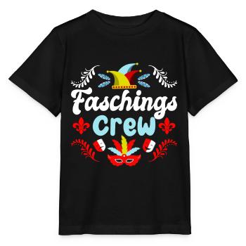 Carnival Crew | Carnival Costume - Stanley/Stella MINI CREATOR Kids’ T-Shirt - black - Front - Mikhail (115cm)