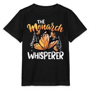 The Monarch Whisperer - Stanley/Stella Kinder T-Shirt MINI CREATOR  - Schwarz - Vorne - Mikhail (115cm)