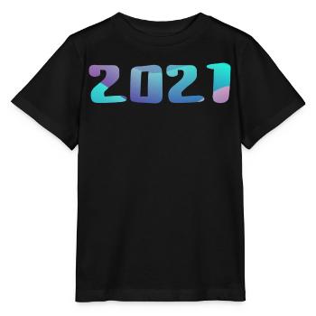 Geburtstagsgeschenk 2021 Jahrgang 2021 Retro 2021 - Stanley/Stella Kinder T-Shirt MINI CREATOR  - Schwarz - Vorne - Mikhail (115cm)