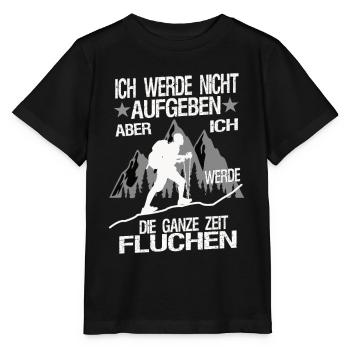 Ich werde nicht Aufgeben - Stanley/Stella Kinder T-Shirt MINI CREATOR  - Schwarz - Vorne - Mikhail (115cm)