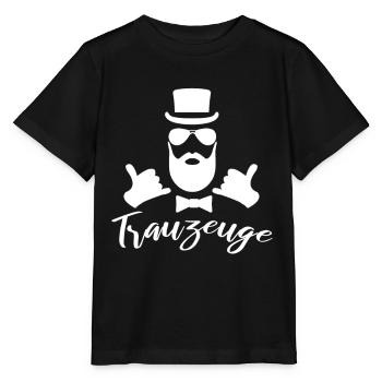 Trauzeuge - Stanley/Stella Kinder T-Shirt MINI CREATOR  - Schwarz - Vorne - Mikhail (115cm)