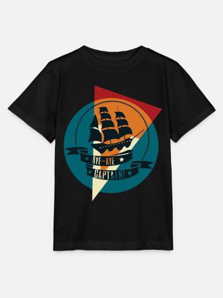 Schiff - Stanley/Stella Kinder T-Shirt MINI CREATOR  - Schwarz