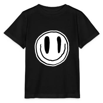 Rire Emoji | Bestseller | - T-shirt bio MINI CREATOR Stanley/Stella Enfant - noir - Devant - Mikhail (115cm)