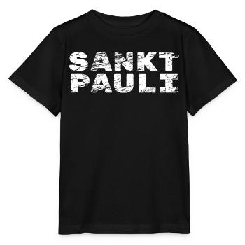 conception de st paulians st pauli - T-shirt bio MINI CREATOR Stanley/Stella Enfant - noir - Devant - Mikhail (115cm)