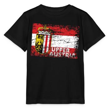 Oberösterreich - Österreich Upper Austria / Linz - Stanley/Stella MINI CREATOR Kids’ T-Shirt - black - Front - Mikhail (115cm)