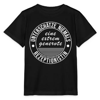 Unterschätze Niemals Niemals Eine Extrem - Stanley/Stella Kinder T-Shirt MINI CREATOR  - Schwarz - Vorne - Mikhail (115cm)
