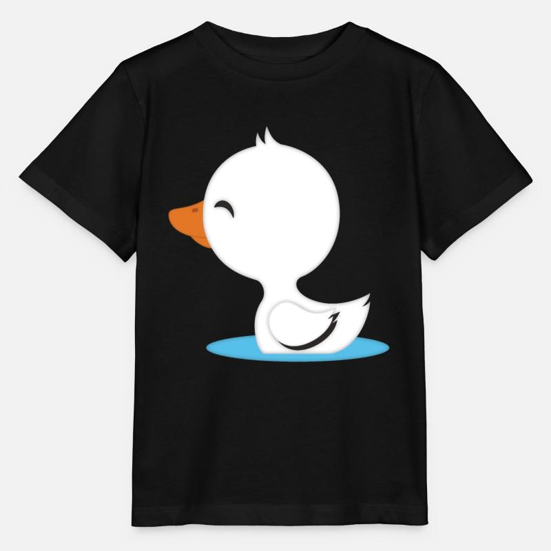 Ente - Stanley/Stella Kinder T-Shirt MINI CREATOR  - Schwarz