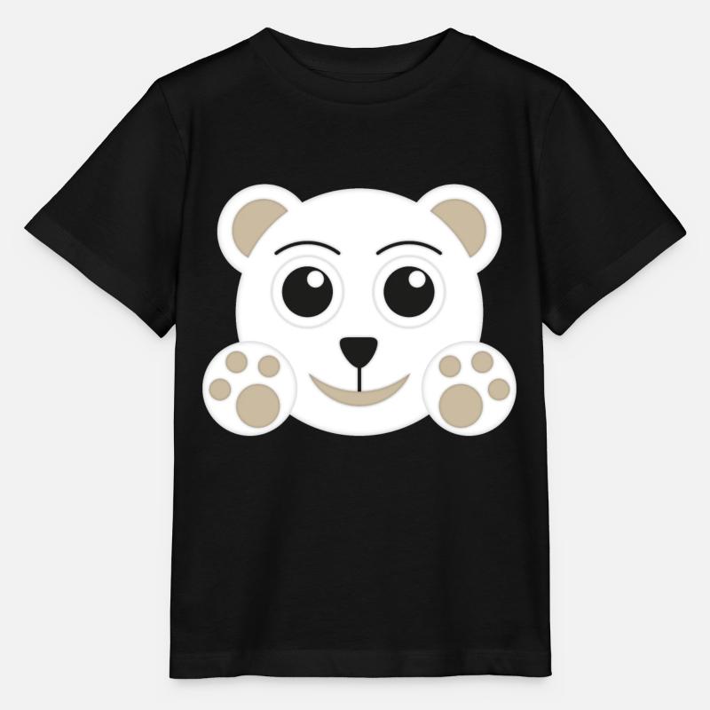 Polar Bear - T-shirt bio MINI CREATOR Stanley/Stella Enfant - noir