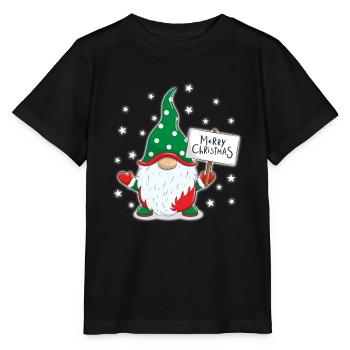 Christmas - Stanley/Stella MINI CREATOR Kids’ T-Shirt - black - Front - Mikhail (115cm)