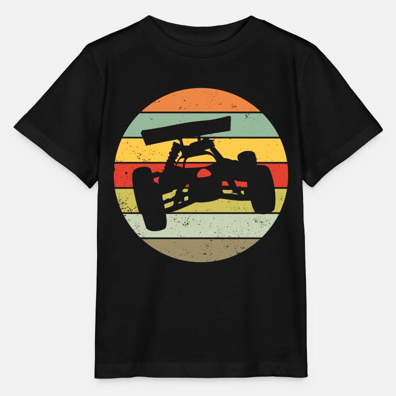 RC Auto Car Modellauto Modellbau Retro Geschenk - Stanley/Stella Kinder T-Shirt MINI CREATOR  - Schwarz