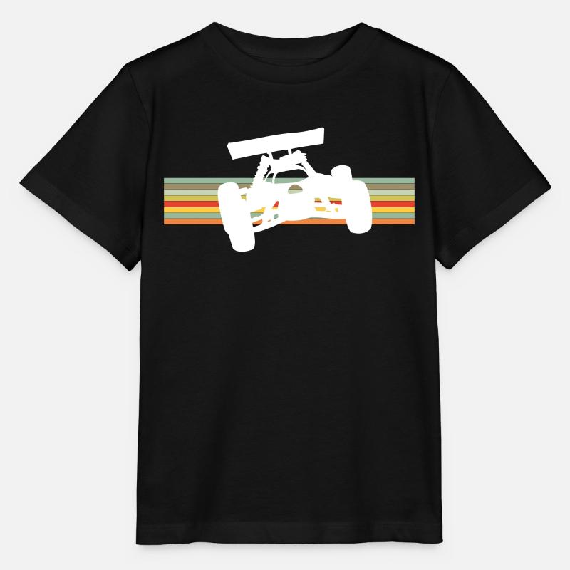 RC Auto Car Modellauto Modellbau Retro Geschenk - Stanley/Stella Kinder T-Shirt MINI CREATOR  - Schwarz