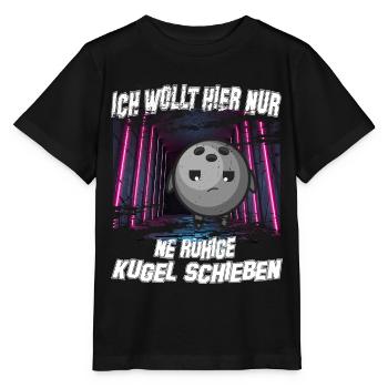 bowling legend balls x split bowl strike spare pin - Stanley/Stella MINI CREATOR Kids’ T-Shirt - black - Front - Mikhail (115cm)