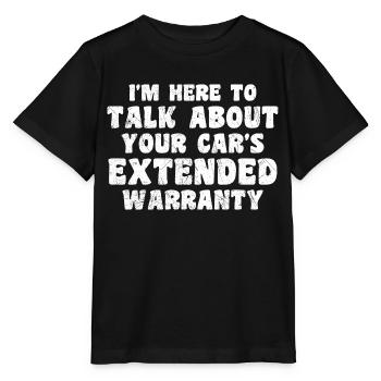 Hallo, ich bin hier, um über Ihre erweiterten Autos zu sprechen - Stanley/Stella Kinder T-Shirt MINI CREATOR  - Schwarz - Vorne - Mikhail (115cm)
