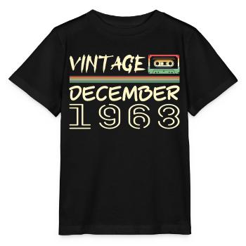 1968 December 1968 Jubilee December 1968 - Stanley/Stella MINI CREATOR Kids’ T-Shirt - black - Front - Mikhail (115cm)