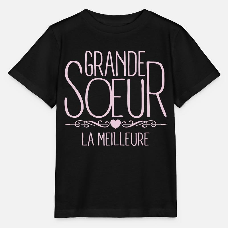Grande Soeur - T-shirt bio MINI CREATOR Stanley/Stella Enfant - noir