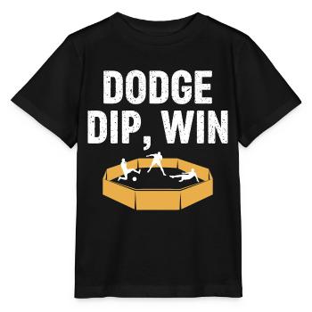 Dip Win Gaga Ball Master - Stanley/Stella Kinder T-Shirt MINI CREATOR  - Schwarz - Vorne - Mikhail (115cm)