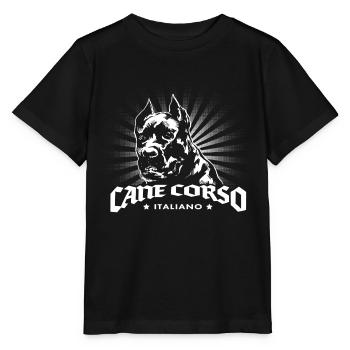 Cane Corso - T-shirt bio MINI CREATOR Stanley/Stella Enfant - noir - Devant - Mikhail (115cm)