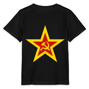 communisme - T-shirt bio MINI CREATOR Stanley/Stella Enfant - noir - Devant - Mikhail (115cm)