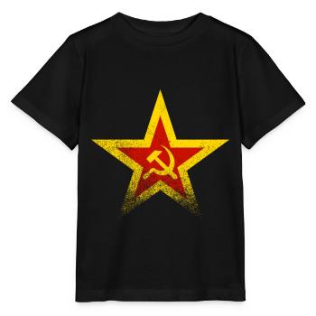 communism - Stanley/Stella MINI CREATOR Kids’ T-Shirt - black - Front - Mikhail (115cm)