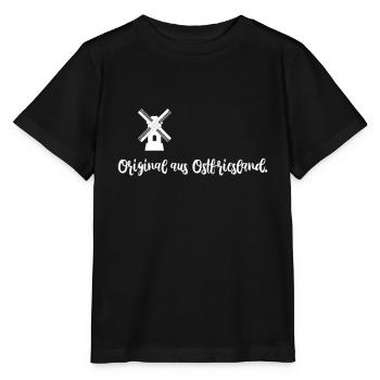 Idée cadeau originale de Frise orientale - T-shirt bio MINI CREATOR Stanley/Stella Enfant - noir - Devant - Mikhail (115cm)