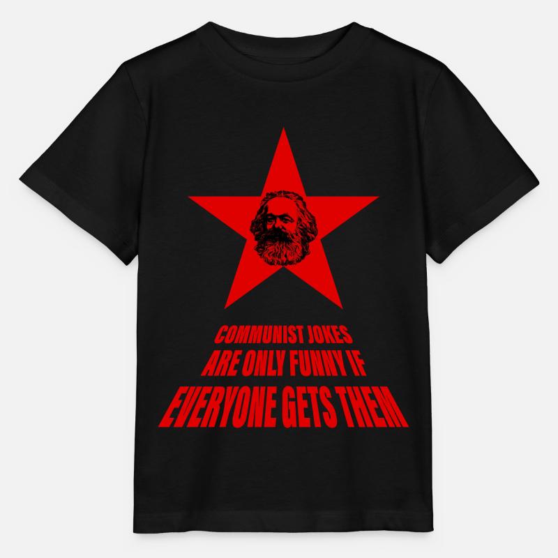 cadeau de plaisanterie communiste - T-shirt bio MINI CREATOR Stanley/Stella Enfant - noir